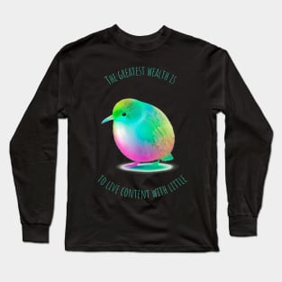 Neon Kiwi Bird |Mental Health Long Sleeve T-Shirt
